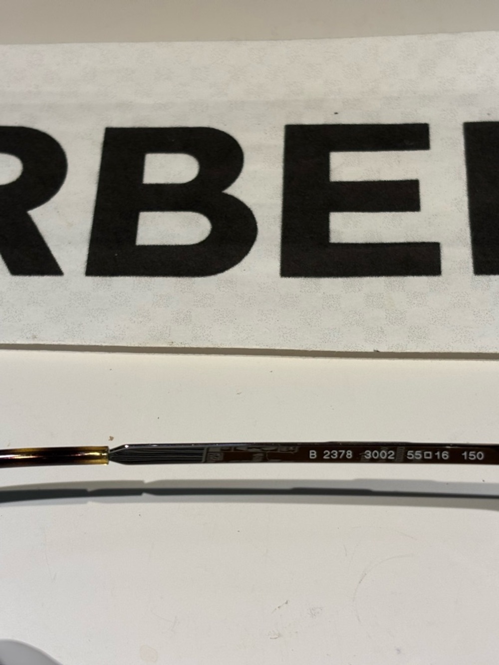 New Burberry BE2378 3002 Ellis Dark Havana Optical Glasses Extra Long Temples - Picture 12 of 13